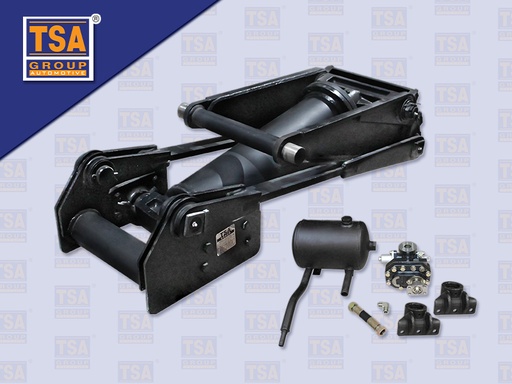 [0211-0370] ดั้มพ์ 4 TON 160*70 MM รุ่นใช้มือลิงใหญ่ ปั้มดั้มพ์ KP75A + หน้าแปลนข้อต่อ (TSA)