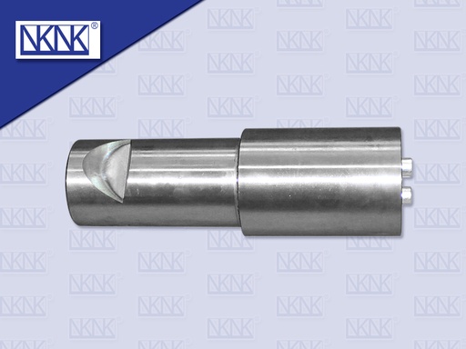 [0213-0007] แกนเพลาโบกี้ JUMBO ลิ่ม สีเงิน ROCKY210 240 DECA ดัดแปลง