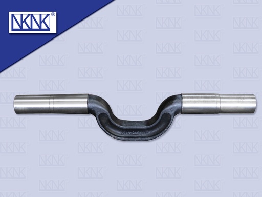 [0213-0023] แกนเพลาโบกี้ HN 1224 MM ตัวงอ KT725 FM HITEX2 เพลา