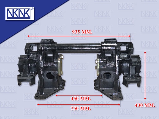[0213-0055] แท่นเพลาโบกี้ MS FS 527+ติดตุ๊กตา