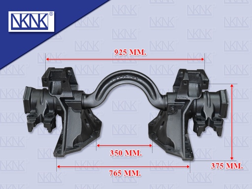 [0213-0058] แท่นเพลาโบกี้ NS+ตุ๊กตา CW54 1160 MM
