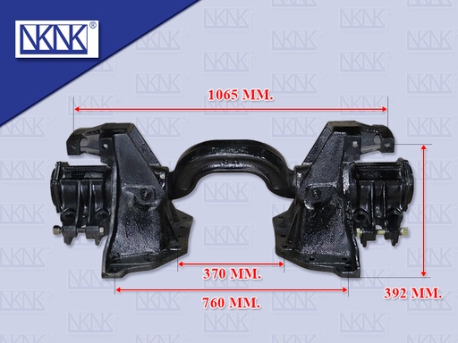 [0213-0059] แท่นเพลาโบกี้ HN+ตุ๊กตา อย่างดี