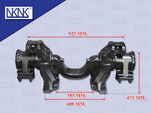 [0213-0062] แท่นเพลาโบกี้ MS FS 627+ติดตุ๊กตา