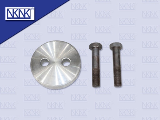 [0213-0066] แผ่นปะกับล็อคแกนเพลาโบกี้ IS JUMBO ด้านหลัง