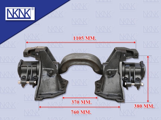 [0213-0273] แท่นเพลาโบกี้ HN ZM โปรเฟียร์ แกนสั้น+ตุ๊กตา