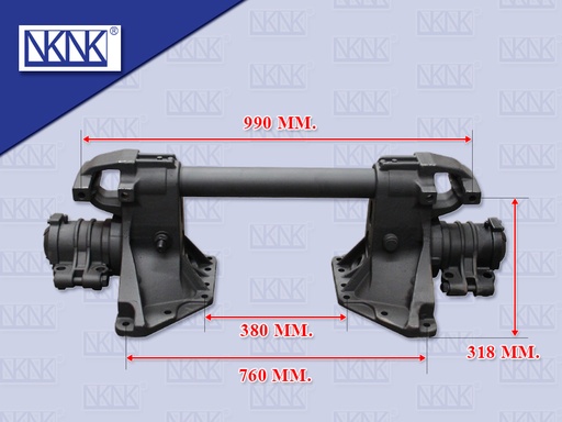 [0213-0317] แท่นเพลาโบกี้ IS ROCKY175