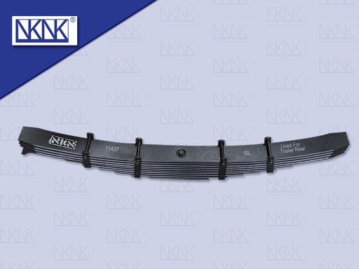 [0214-0053] แหนบรถพ่วง 3" 10 ชั้น