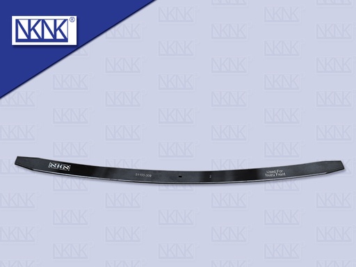 [0214-0071] แหนบแผ่นหน้า IS JUMBO 200แรง ตัวที่ 2 ตัวตรง