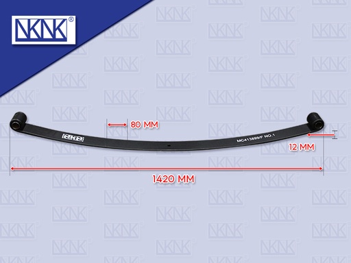 [0214-0074] แหนบแผ่นหน้า MS FS เฉินหลง ตัวหู ตัวที่ 1
