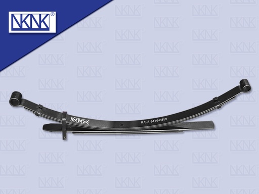 [0214-0080] แหนบหลัง IS TFR 5ชั้น มีแค๊ป ทั้งตับ