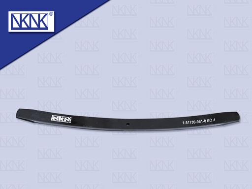 [0214-0119] แหนบแผ่นหน้า IS DECA360 ตัวที่ 4 ตัวตรง 17*80*990 MM