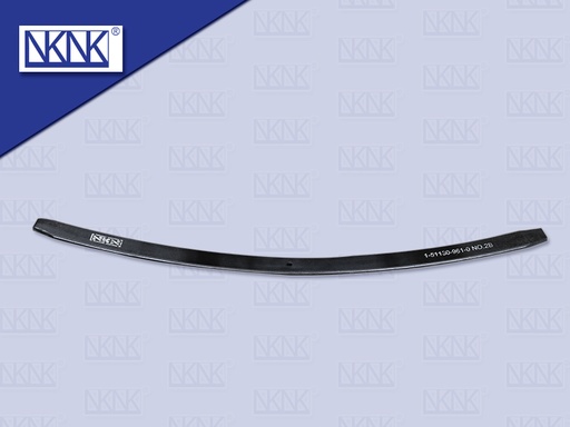 [0214-0121] แหนบแผ่นหน้า ตัวเสริม IS DECA360 ตัวที่ 2 ตัวตรง 14*80*1630 MM