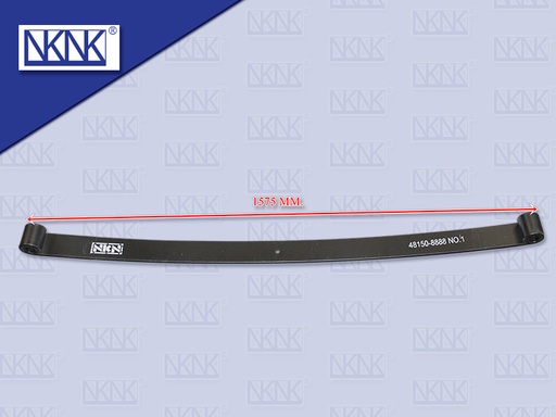 [0214-0148] แหนบแผ่นหน้า HN VICTOR 500 ตัวที่ 1 ตัวหู 14*80*1575 MM