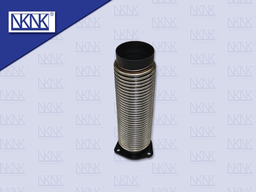 [0227-0012] ท่ออ่อนไอเสีย 3.5" หน้าแปลน 3 รู ข้างเดียว