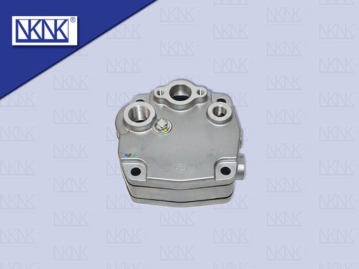 [0230-0018] ฝาปั้มลม IS 6HK FVM240 300 2016 รูลมข้าง ทะลุ 2 รู+โปโลวาว์ล ครบชุด 3 ชั้น (NKN)