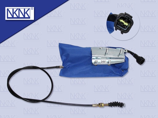 [0233-0056] กระเป๋าดึงดับ IS ROCKY ตัวผู้ ปลั๊กเล็ก 24V