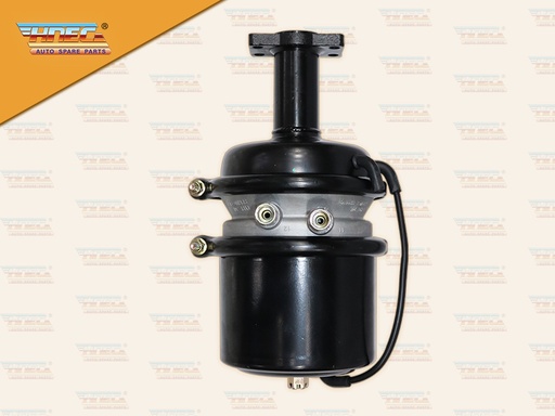 [0302-0239] หม้อลมเพลาแท่น HN MEGA ซีรี่ย์700 R คอสั้น 104 MM รุ่นใช้กระบอกเบรค เข็มขัด 2 อัน มีท่อ