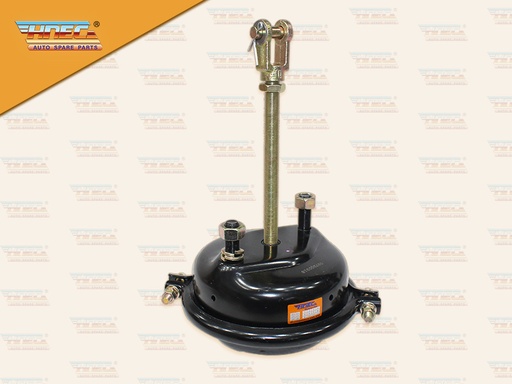 [0302-0332] หม้อลมเพลาชั้นเดียว ลูกใหญ่ เบรคแห้ง T30 แกนสั้น มีก้ามปู