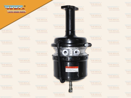 [0302-0405] หม้อลมเพลาแท่น HN MEGA ซีรี่ย์700 30/30 L มีท่อ คอยาว 155 MM รุ่นใช้กระบอกเบรค เข็มขัด 1 อัน (HNEC)