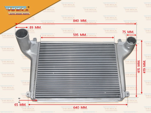 [0310-0085] อินเตอร์คลูเลอร์ HN JO5C 2 ท่อ