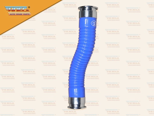 [0310-0111] ท่อยางอินเตอร์ NS UD454 PF6 สีฟ้า รุ่นเข็มขัดรัด 70*420 MM (HNEC)