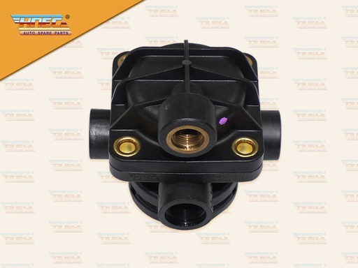 [0329-0086] วาล์วแบ่งลมข้างคัทซี DAF MAN มีกรองแบบกดล็อค เสื้อพลาสติก (HNEC)