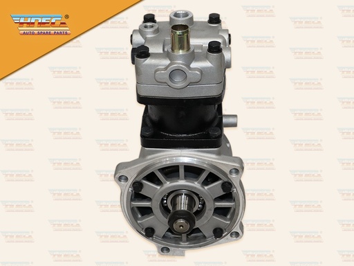 [0330-0002] ปั้มลม HN MEGA E13C-T 390 แรง ฝามิเนียม ท่อหน้า NO.เฟือง (HNEC)
