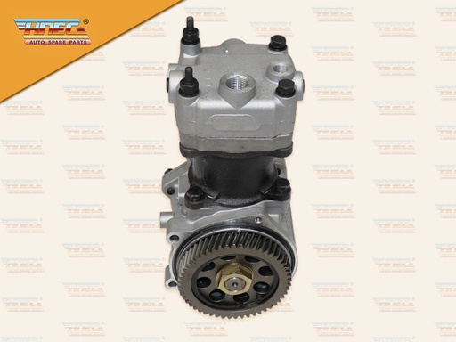 [0330-0012] ปั้มลม HN JO8C ปั้มเดี่ยว ฝามิเนียม+เฟือง 52 ฟัน แกนตัวตั้งไฟ 30 MM (HNEC)