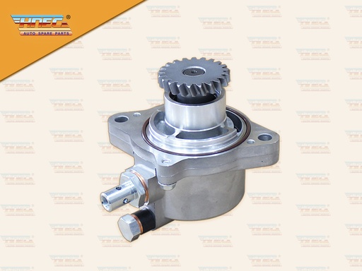 [0330-0042] ปั้มลมหน้าเครื่อง TY HN ไดน่า WO4D 21 ฟัน รูน้ำมันออกข้าง 2 รู 2 รูยึด (HNEC)