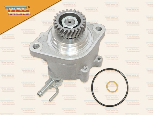 [0330-0059] ปั้มลมหน้าเครื่อง TY 1HDT LAND CRUISER+เฟือง เฉียงขวา 24 ฟัน หมุนซ้าย 2 รูยึด