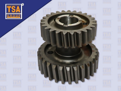 [0505-0038] เฟืองเกียร์ถอยตัวล่าง 2 ชั้น FS 25/29 เฟืองเฉียง (เกาหลี)