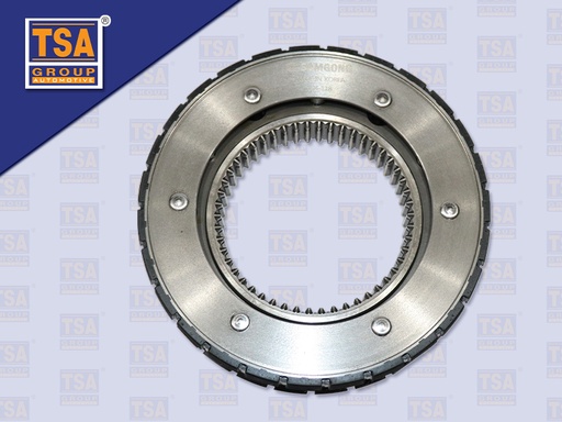 [0505-0045] ซีลคอมเม็ท NS 50 ร่อง FIBER 2 ข้าง บ่าร่อง กลางเต็ม รูน้ำมัน 6 รู ตอนเดียว (เกาหลี)