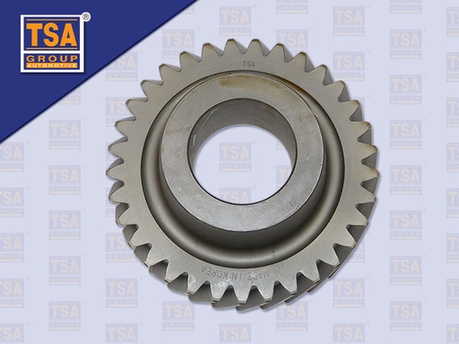 [0505-0053] เฟืองคู่ปลายเกียร์ 4 ตัวล่าง ZF270 33 ฟัน (เกาหลี)