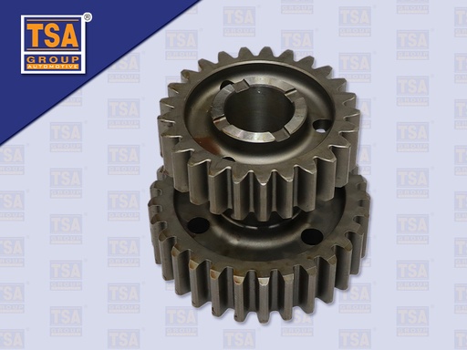 [0505-0102] เฟืองเกียร์ถอยตัวล่าง 2 ชั้น FS 25/29 เฟืองตรง (เกาหลี)