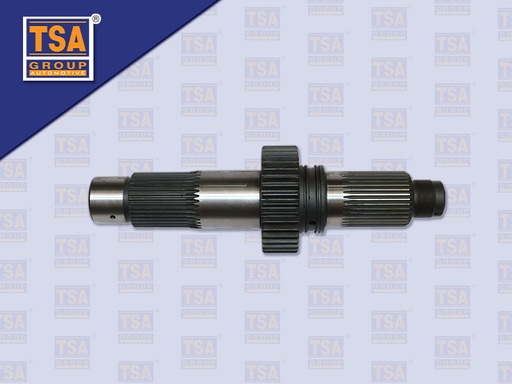 [0508-0041] แกนเพลาดิปล็อค HN VICTOR แกนเฟืองโต 68 MM 37 ร่อง ปลาย 55 MM (เกาหลี)