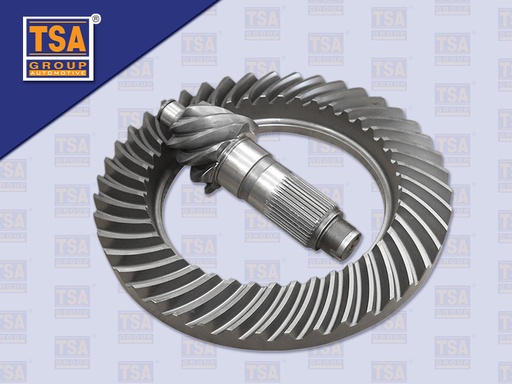 [0508-0044] จานเดือยลูกหลัง IS DECA270 7.43 37 ร่อง น๊อตไม่ทะลุ 16 รู (เกาหลี)