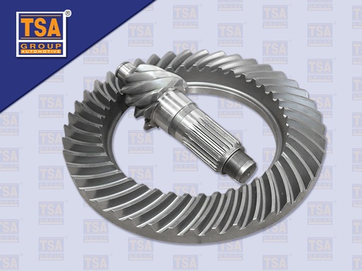 [0508-0045] จานเดือยลูกหลัง IS ROCKY240 7.43 24 ร่อง น๊อตไม่ทะลุ 16 รู (เกาหลี)