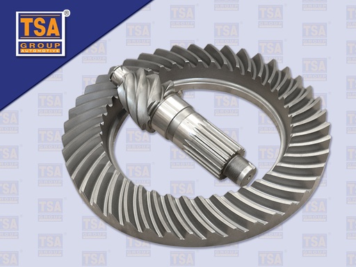 [0508-0050] จานเดือยลูกหน้า IS CXZ ROCKY 210 240 6.43 น๊อตไม่ทะลุ 18 ร่อง 16 รู (เกาหลี)