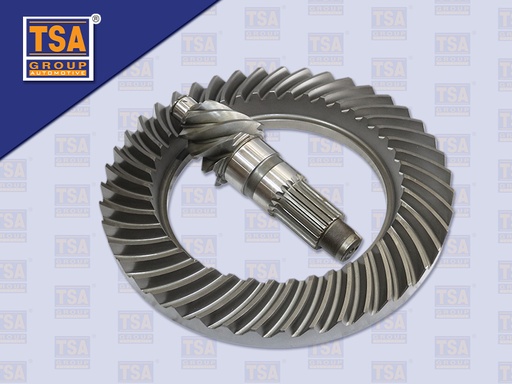 [0508-0051] จานเดือยลูกหลัง IS CXZ ROCKY 210 240 6.43 น๊อตไม่ทะลุ 21 ร่อง 16 รู (เกาหลี)