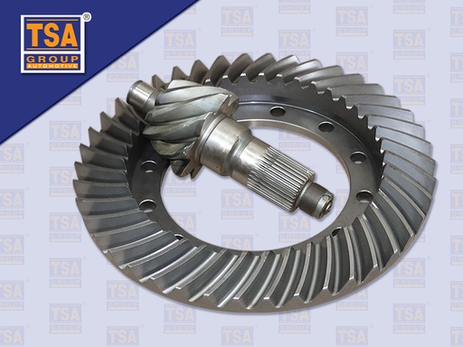 [0508-0067] จานเดือยลูกหลัง HN MEGA 8.42 น๊อตทะลุ 34 ร่อง 12 รู (เกาหลี)