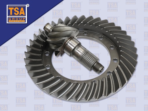 [0508-0068] จานเดือยลูกหลัง HN MEGA 8.39 น๊อตทะลุ 34 ร่อง 12 รู (เกาหลี)