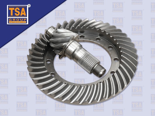 [0508-0073] จานเดือยลูกหลัง HN VICTOR 8.42 น๊อตทะลุ 37 ร่อง 12 รู (เกาหลี)