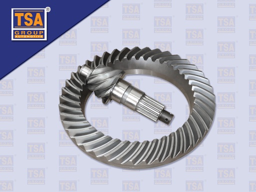 [0508-0082] จานเดือยลูกหลัง FS 6.41 FS 10 TON น๊อตไม่ทะลุ 16 ร่อง 12 รู (เกาหลี)