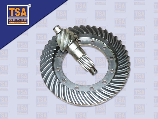 [0508-0083] จานเดือยลูกหน้า FS 6.41 FS 10 TON น๊อตทะลุ 16 ร่อง 12 รู (เกาหลี)