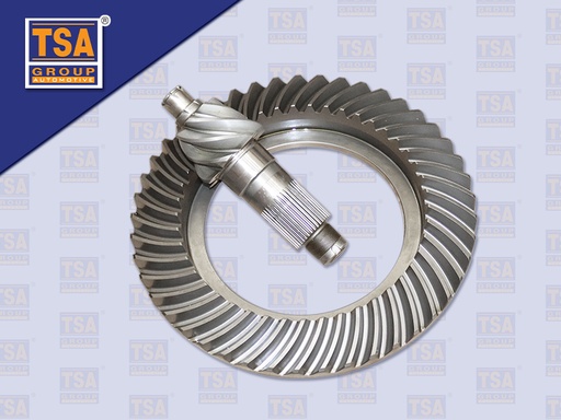 [0508-0109] จานเดือยลูกหลัง HN VICTOR FL8J 7.45 เพลาเดียว น๊อตไม่ทะลุ 37 ร่อง 12 รู (เกาหลี)