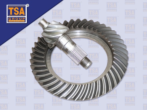 [0508-0111] จานเดือยลูกหลัง HN VICTOR FL8J 8.42 เพลาเดียว น๊อตไม่ทะลุ 37 ร่อง 12 รู (เกาหลี)