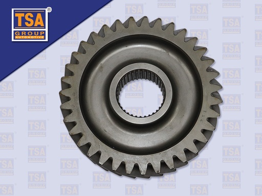 [0508-0115] เฟืองขับ HN MEGA ตัวติดเดือยหมู 35 ฟัน 34 ร่อง 220*52 MM (เกาหลี)