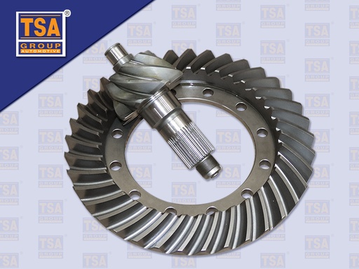 [0508-0120] จานเดือยลูกหลัง HN MEGA 8.37 น๊อตทะลุ 34 ร่อง 12 รู (เกาหลี)