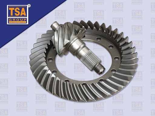 [0508-0127] จานเดือยลูกหน้า HN MEGA 10.41 น๊อตทะลุ 34 ร่อง 12 รู (เกาหลี)