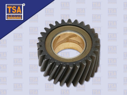 [0528-0003] เฟืองลอยตัวเล็กพ่วงเฟืองปั้มลม HN VICTOR 500 JO8E 27 ฟัน (เกาหลี) 69*34*31 MM